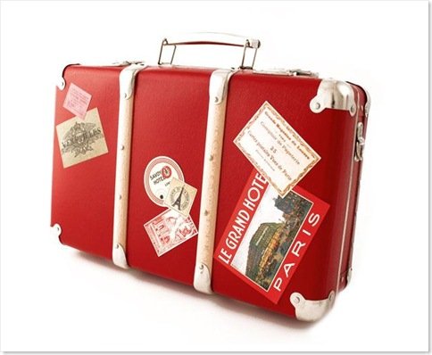 Foto Voyager Suitcase Red