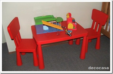 Foto Mesa y Sillas de PVC de Ikea