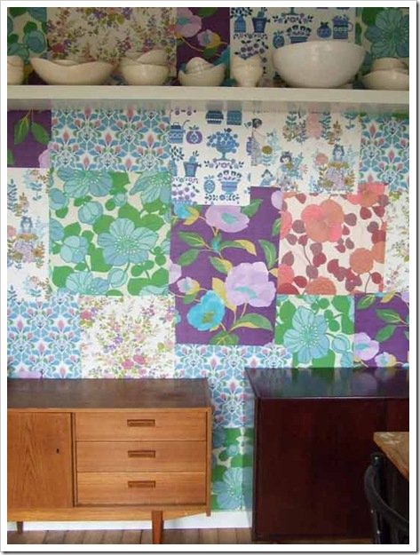 Foto Pared Patchwork