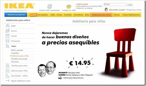 Imagen Web Ikea Silla Infantil