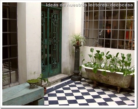 Foto Ideas de nuestros lectores decocasa Bañadera en Patio