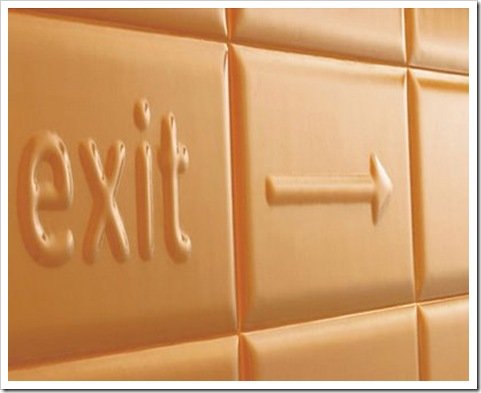 Foto Azulejo Exit